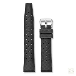 Pasek Tropic Rubber VENEZIANICO Czarny 20 mm