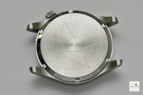 Vario 1945 A-11S Solar Quartz Raven Black Field Watch 40 mm