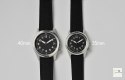 Vario 1945 A-11S Solar Quartz Raven Black Field Watch 40 mm