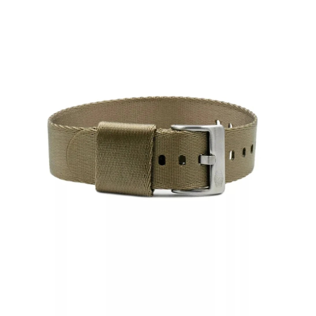 Jelsdal khaki nylon watch strap